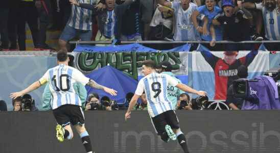 DIRECT Argentina Australia the Albiceleste in the quarters the