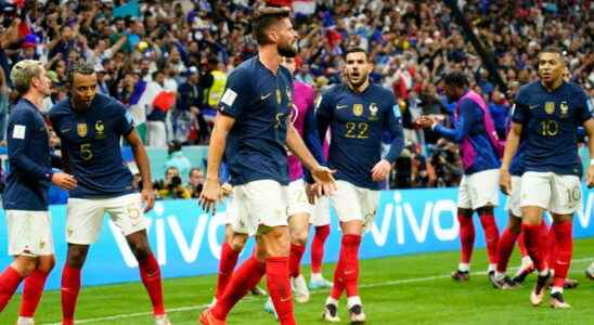 DIRECT France team what composition against Morocco