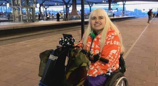 Despite illness and wheelchair trouble Kris continues backpacking I feel