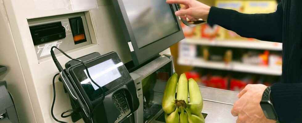 Escalators keyboards self service checkouts harbor unsavory bacteria