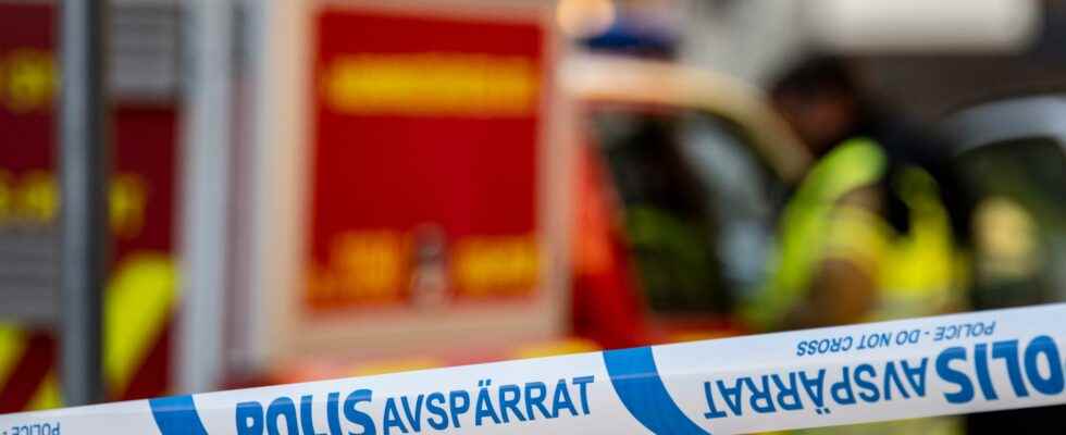 Explosion at gate in Farsta