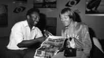 Finnish cameraman Juha Tamminen had a special conversation with Pele