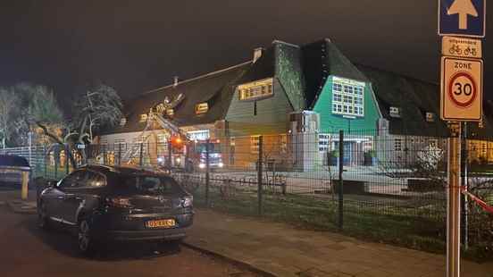 Fire at Rietendakschool in Utrecht under control damage seems to