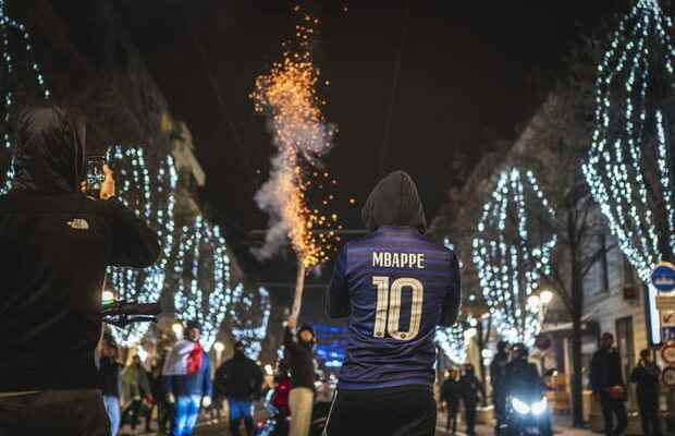 France in jubilation after France Morocco the images of the evening