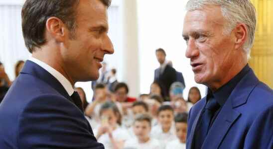 France team time for the semi final Macron in the locker