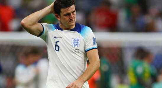 Harry Maguire an English turkish head against the Blues