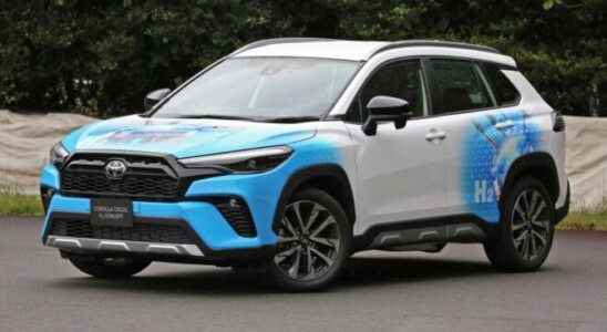 Hydrogen fuel work begins for Toyota Corolla Cross