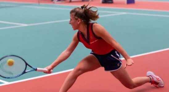 Isis van den Broek quarter finalist at NK tennis Den Ouden