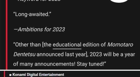 Konami is preparing for the announcement of the long awaited game