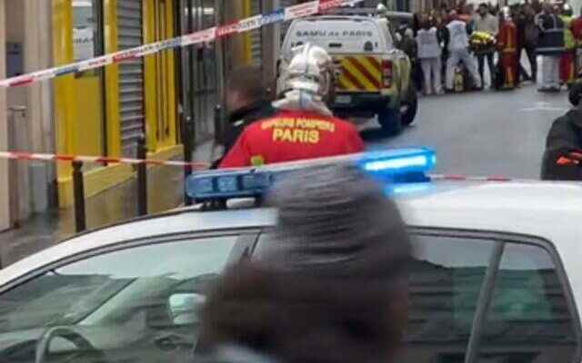 LAST MINUTE Gunshots in Paris Reuters announced Two people