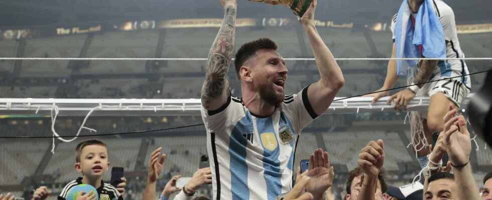 Lionel Messi finally crowned Awards and face to face with