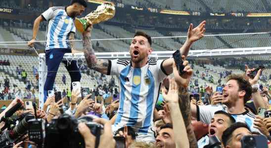 Lionel Messi finally the lucky star