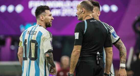 Lionel Messi sanctioned for his crack against the Netherlands