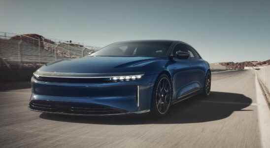 Lucid Air Sapphire beats Tesla Model S Plaid and Bugatti