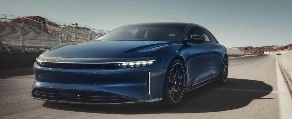 Lucid Air Sapphire beats Tesla Model S Plaid and Bugatti