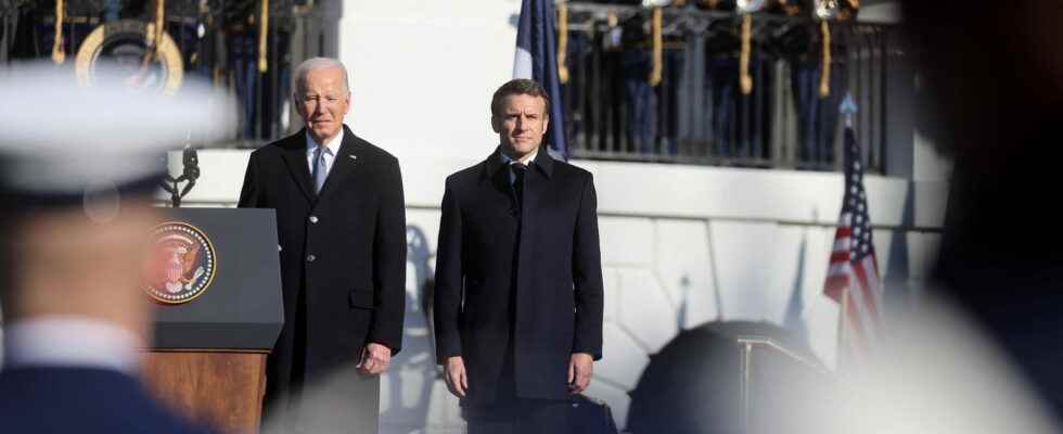 Macron in the United States a visit for nothing