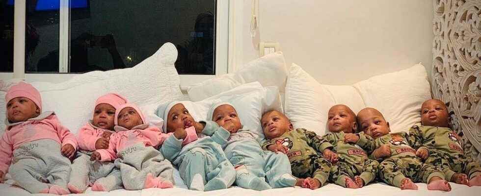 Moroccan born nonuplets return to Mali this week