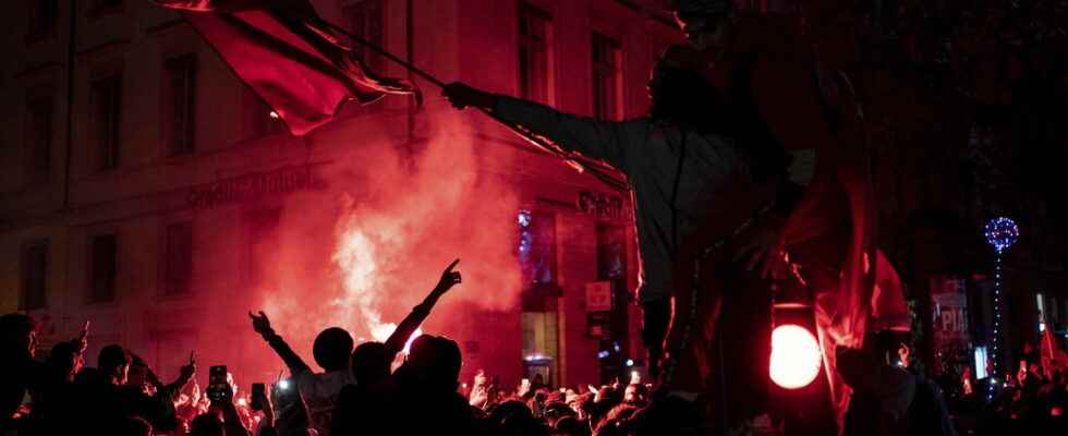 Morocco reinforced security dreaded overflows on the Champs Elysees