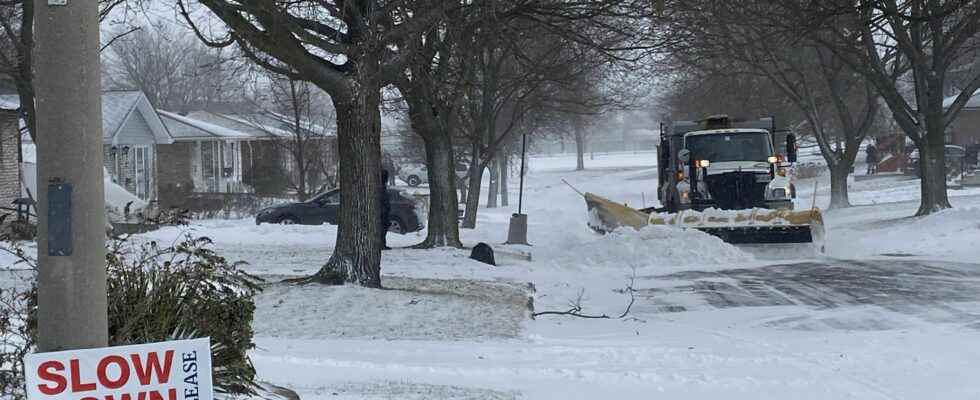 Numerous impassable roads in Norfolk County