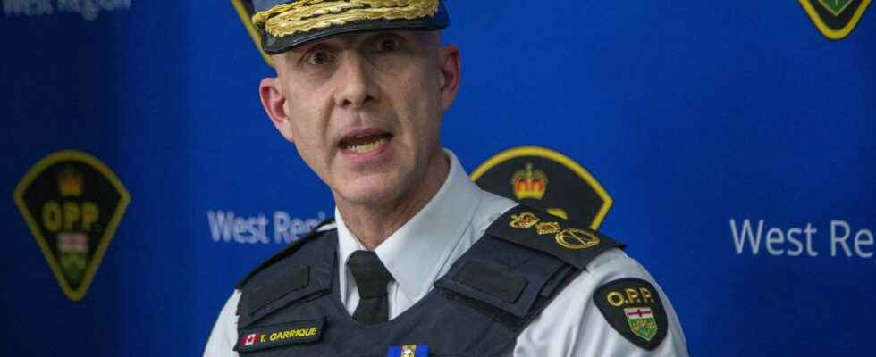 OPP commissioner outraged by slaying of officer calls for change