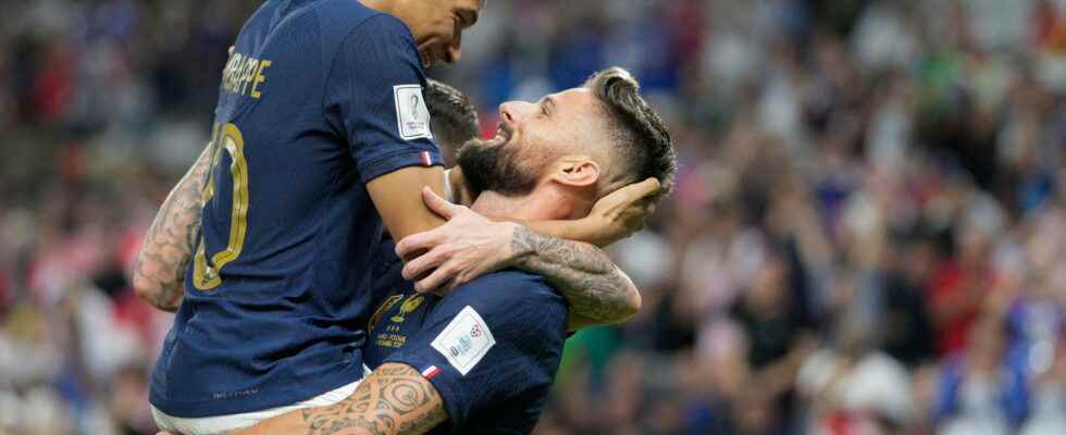 Olivier Giroud with Mbappe a duo at the zenith historic