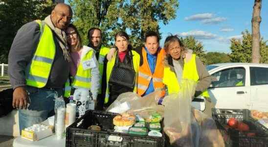 Opening of a solidarity restaurant in Evry Courcouronnes to fight against