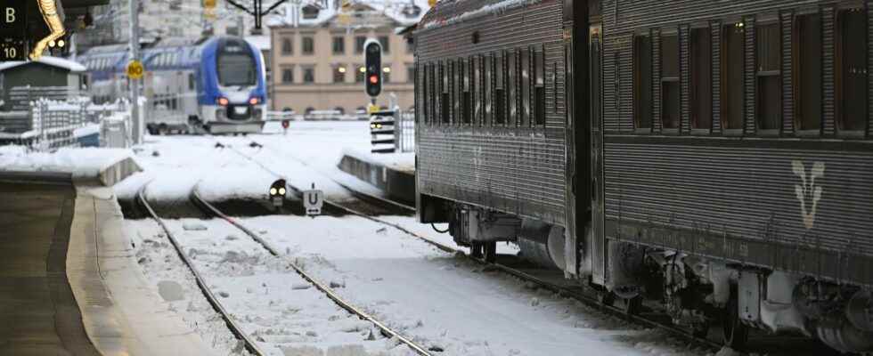 Pressed situation for the trains this Christmas Its fragile