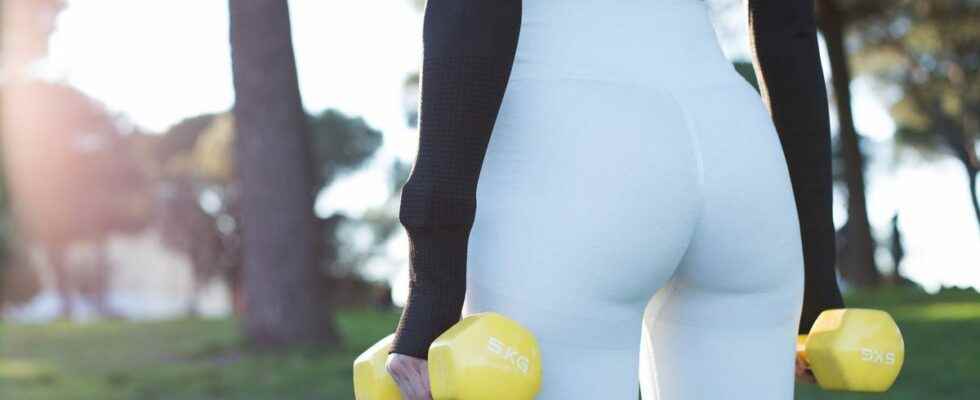 Shape a well muscled buttocks is synonymous with better health