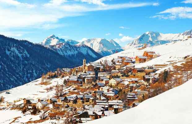 Ski away from the crowds in Saint Veran