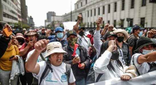 State of Emergency declared in Peru Curfew was declared people