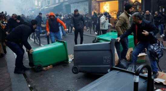 Supporters of the terrorist organization PKK turned the streets of