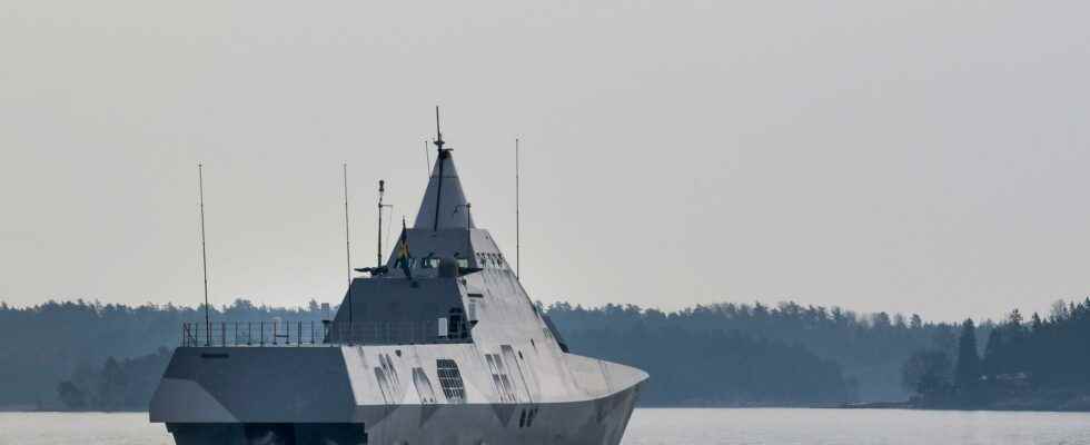 Swedish ships in Finnish naval exercise