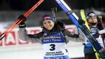 The Italian biathlon star got a Finnish coach and climbed