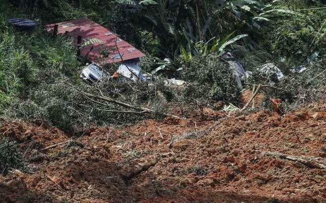 The death toll rises as a result of landslides They