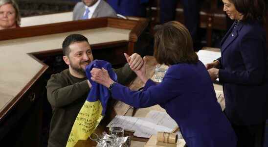 Ukraine will never surrender assures Zelensky before the US Congress