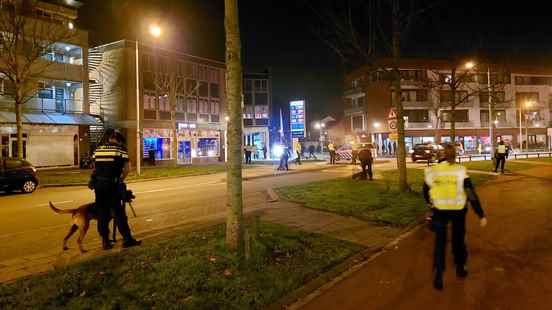 Utrecht party after World Cup victory Morocco agents in Amersfoort