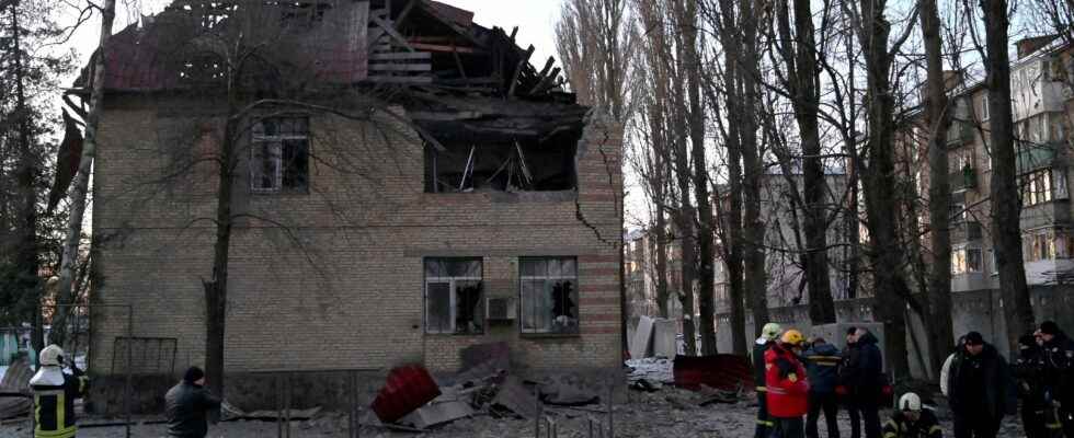 War in Ukraine kyiv hit by drone attacks