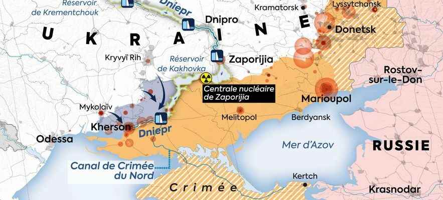 War in Ukraine the Battle of the Dnieper a high risk