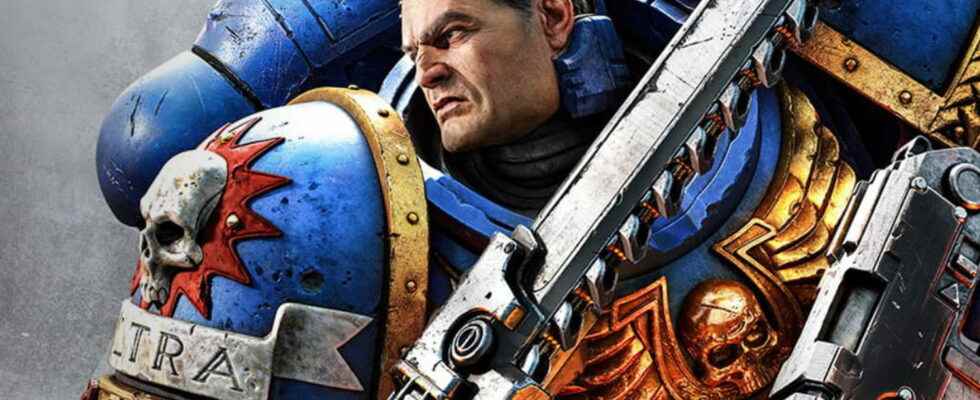 Warhammer 40000 Spacemarine 2 gameplay presented at the Game Awards