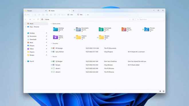 1674692455 123 New design for Windows 11 File Explorer revealed