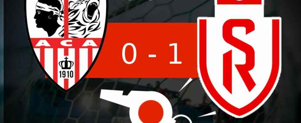 AC Ajaccio Reims 18th day a match to forget