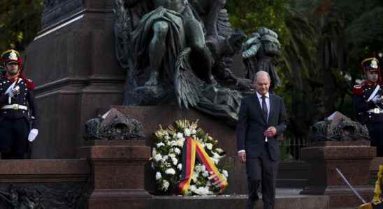 After Argentina and Chile German Chancellor visits Brazil