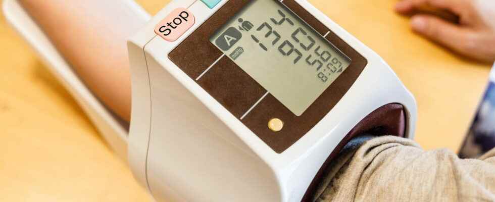 Blood pressure definition normal high low tables