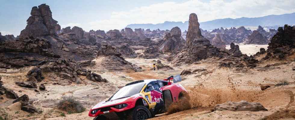 Dakar 2023 the crash of Loeb in video the classification