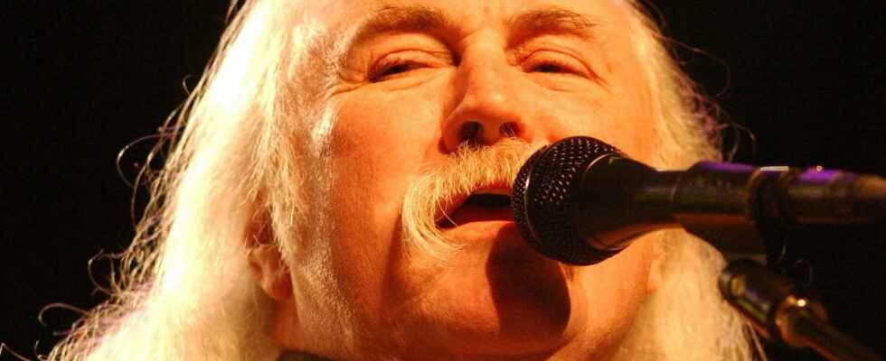 Death of David Crosby the rock singer swept away by