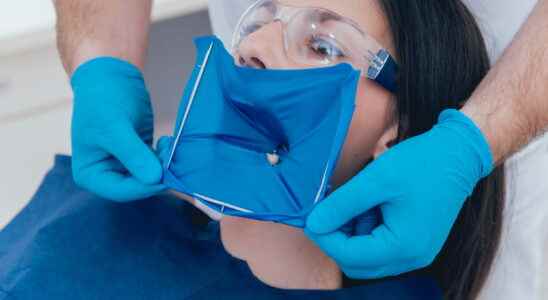 Dental dam photo what is it