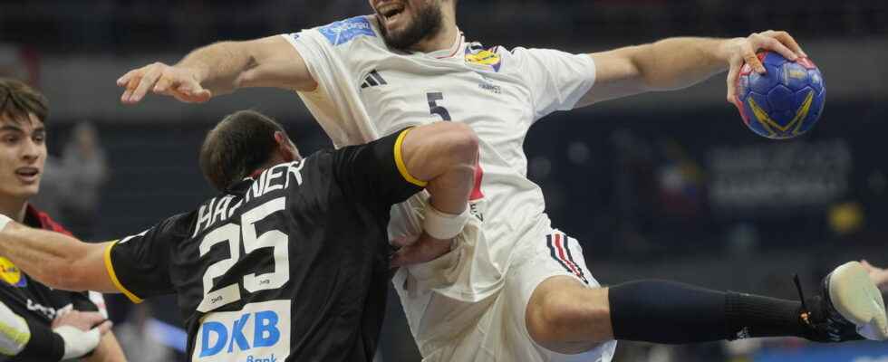 Handball World Cup 2023 France in the semi final against Sweden