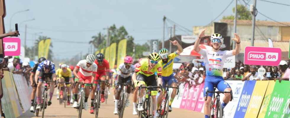 Jason Tesson doubles the lead and takes the yellow jersey