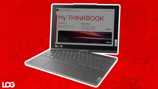 Lenovo ThinkBook Plus Twist combines e Ink with OLED