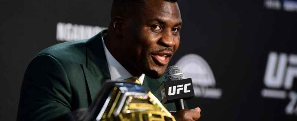 MMA Francis Ngannou leaves the UFC